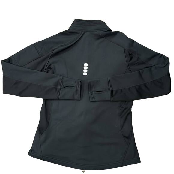 Nike Women's FITDRY Full Zip Fleece Jacket Black Size M - Picture 2 of 7